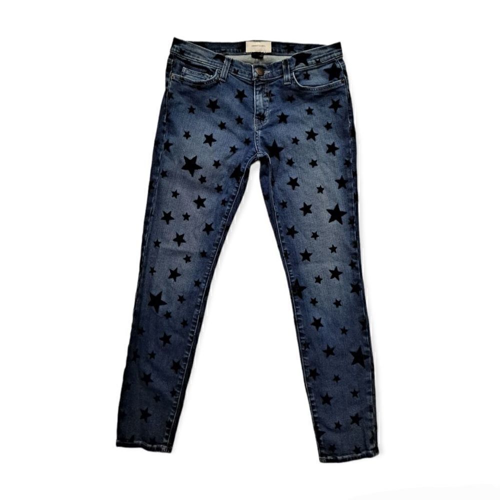 Current/Elliott Stiletto Skinny Jeans Denim Blue